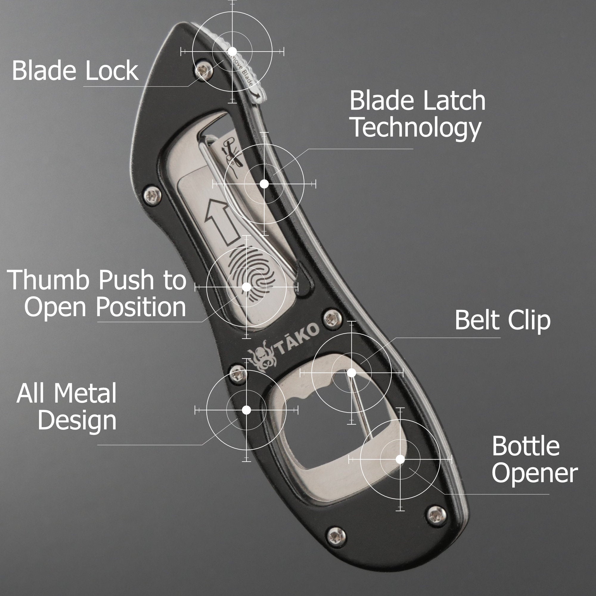 ABR Tech 2 blade Utility Knife